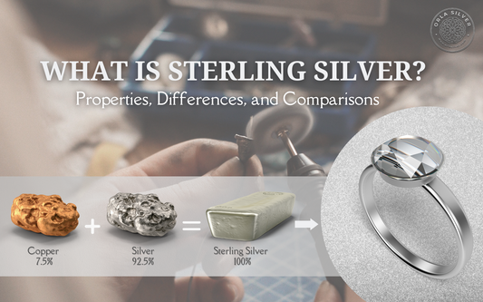What is Sterling Silver? Properties, Differences, and Comparisons