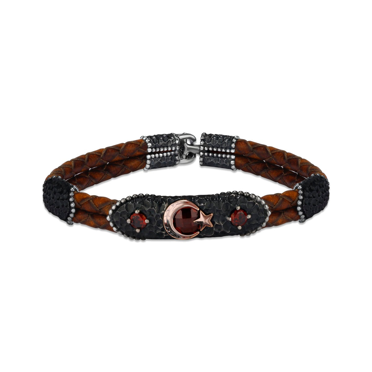 Leather Link Bracelet