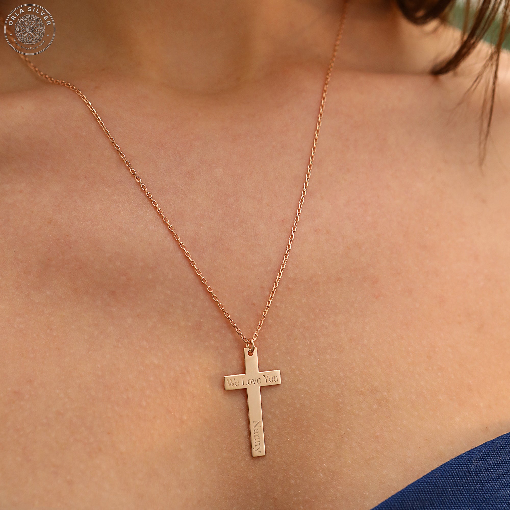 Buy Sterling Silver Cross Necklace, Large Cross Pendant, Religious Jewelry  Gift, Womens Christian Faith 925 Sterling Silver Cross, FREE SHIPPING  Online in India - Etsy