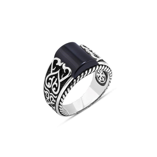 Mens Onyx Rings