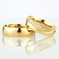 6-MM Gold convex gold and silver wedding ring set orlasilver