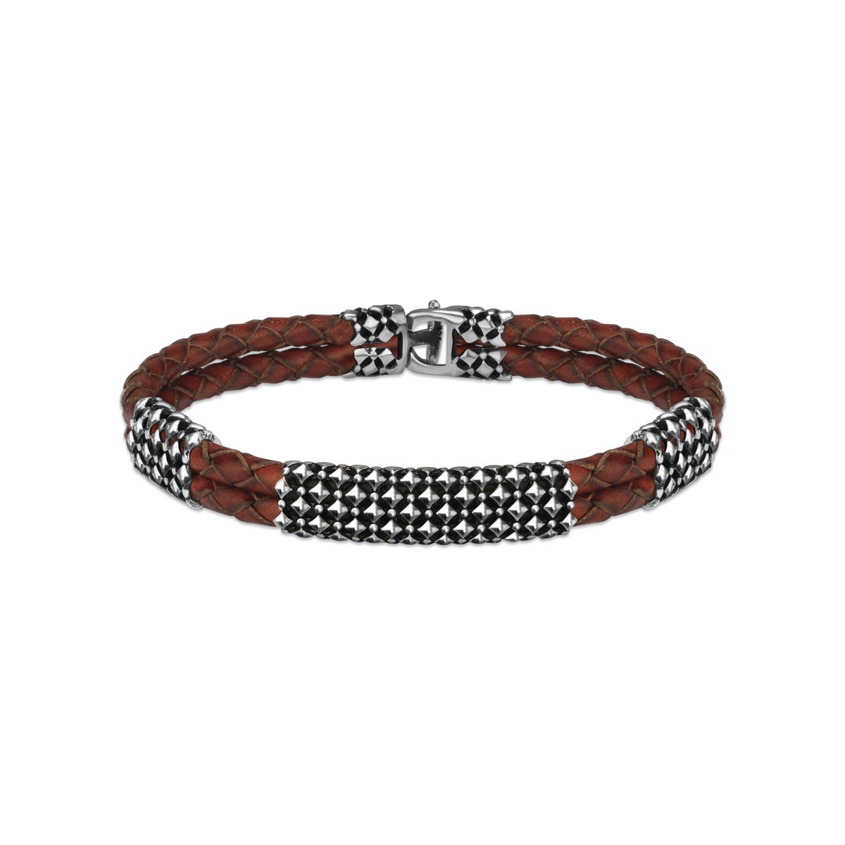 Buy AYESHA Mens Set Of 4 Black Tribal Rugged Leather Bracelets  Shoppers  Stop