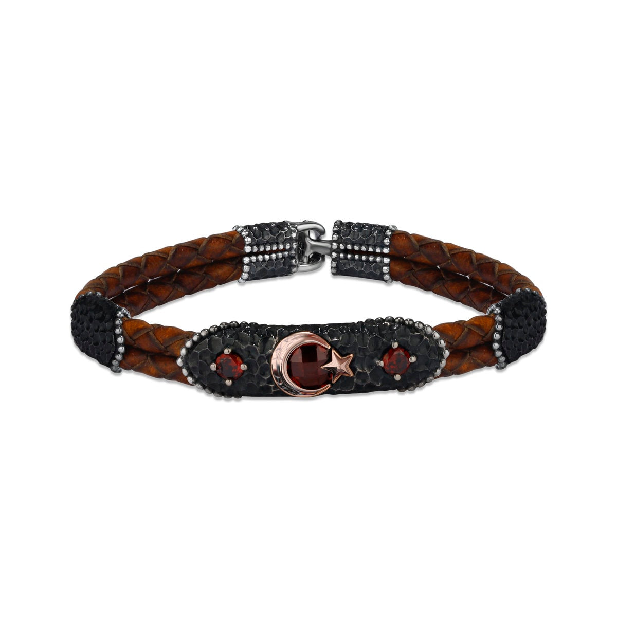 Louis Vuitton Leather LV Link Bracelet - Brass Link, Bracelets - LOU774874