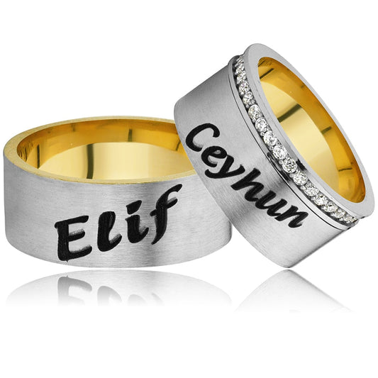 silver name wedding ring orlasilver