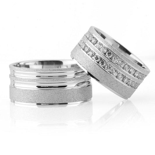 silver sand custome wedding ring styles orlasilver