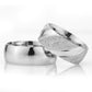 8-MM Silver silver wedding ring sets for him and her orlasilver