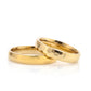 4-MM Gold silver wedding ring sets orlasilver