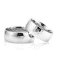 8-MM Silver silver wedding ring sets orlasilver