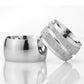 12-MM Silver wedding silver rings for couples orlasilver